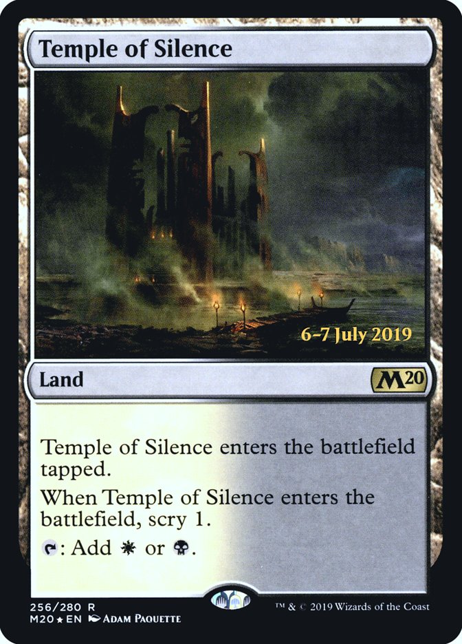 Temple of Silence  [Core Set 2020 Prerelease Promos] | Sanctuary Gaming