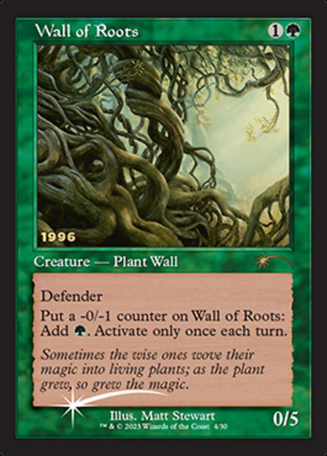 Wall of Roots [30th Anniversary Promos] | Sanctuary Gaming