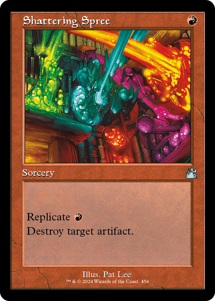 Shattering Spree (Retro Frame) [Ravnica Remastered] | Sanctuary Gaming