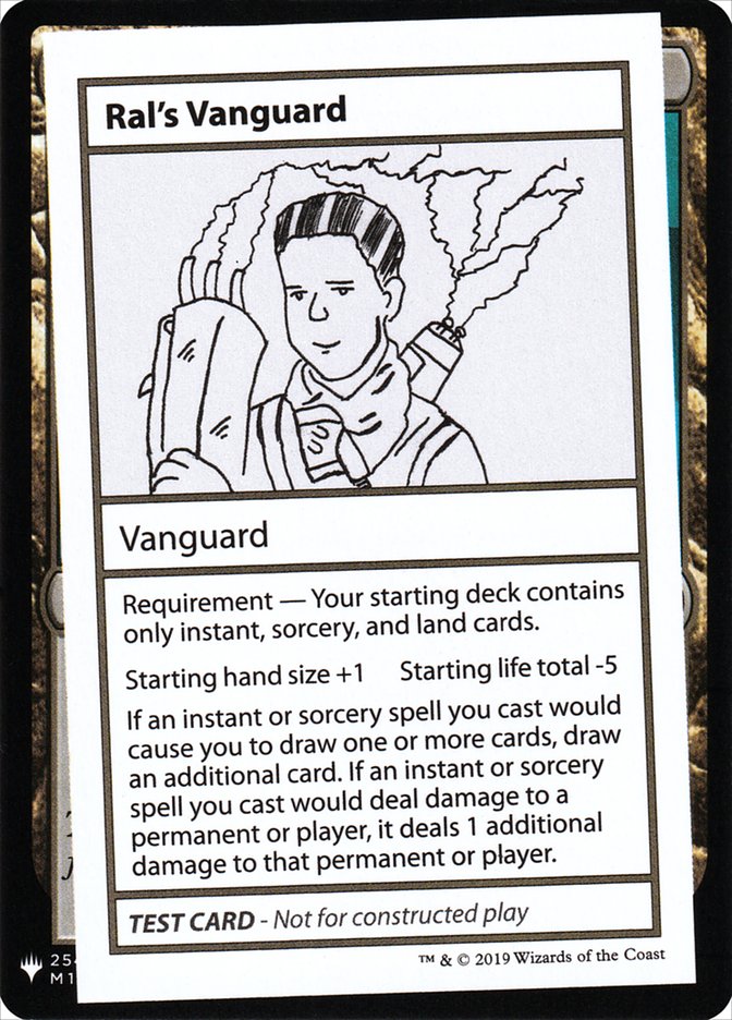 Ral's Vanguard [Mystery Booster Playtest Cards] | Sanctuary Gaming