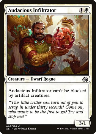 Audacious Infiltrator [Aether Revolt] | Sanctuary Gaming