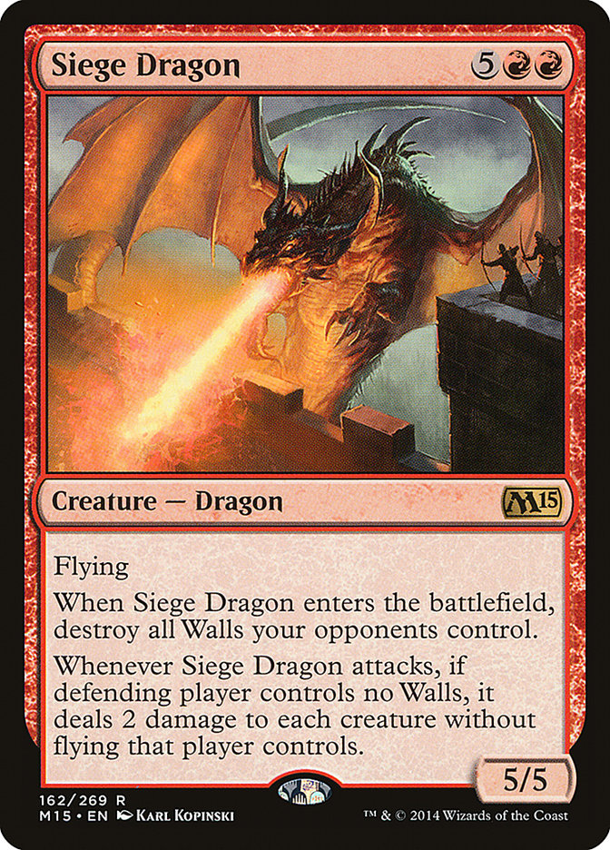 Siege Dragon [Magic 2015] | Sanctuary Gaming