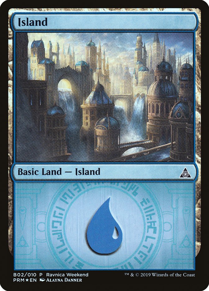 Island (B02) [Ravnica Allegiance Guild Kit] | Sanctuary Gaming