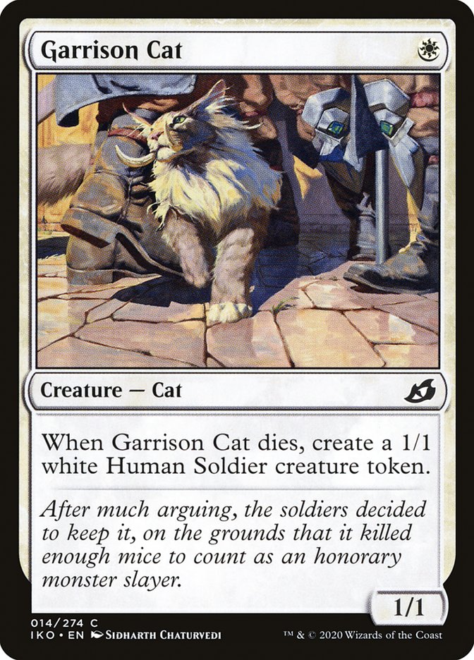 Garrison Cat [Ikoria: Lair of Behemoths] | Sanctuary Gaming