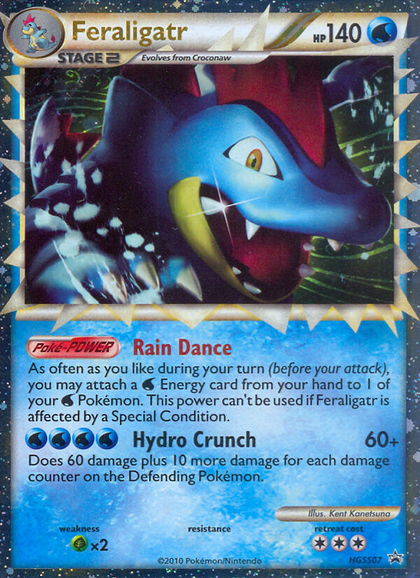 Feraligatr (HGSS07) [HeartGold & SoulSilver: Black Star Promos] | Sanctuary Gaming