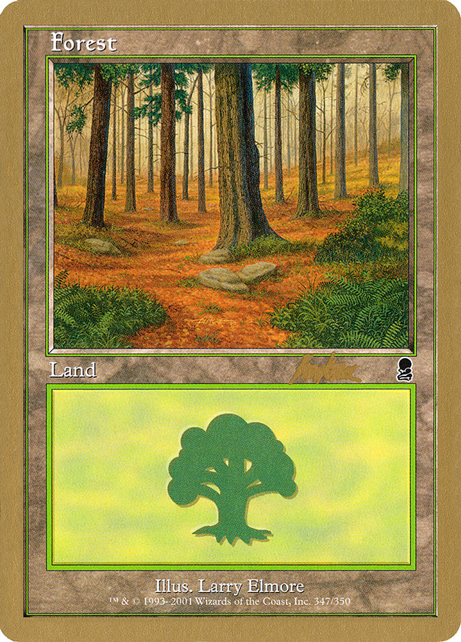 Forest (bk347) (Brian Kibler) [World Championship Decks 2002] | Sanctuary Gaming