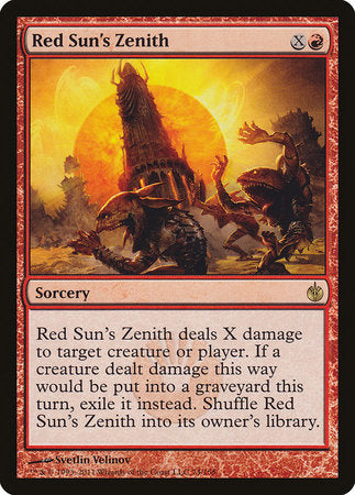 Red Sun's Zenith [Mirrodin Besieged] | Sanctuary Gaming