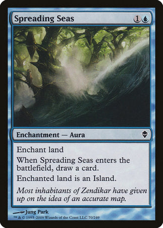 Spreading Seas [Zendikar] | Sanctuary Gaming