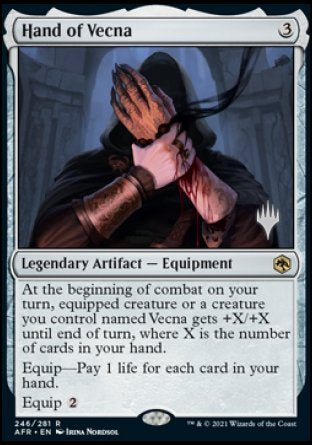 Hand of Vecna (Promo Pack) [Dungeons & Dragons: Adventures in the Forgotten Realms Promos] | Sanctuary Gaming