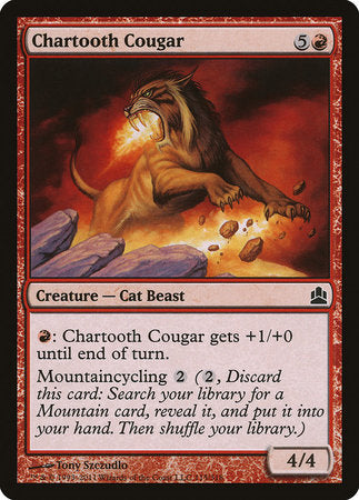 Chartooth Cougar [Commander 2011] | Sanctuary Gaming