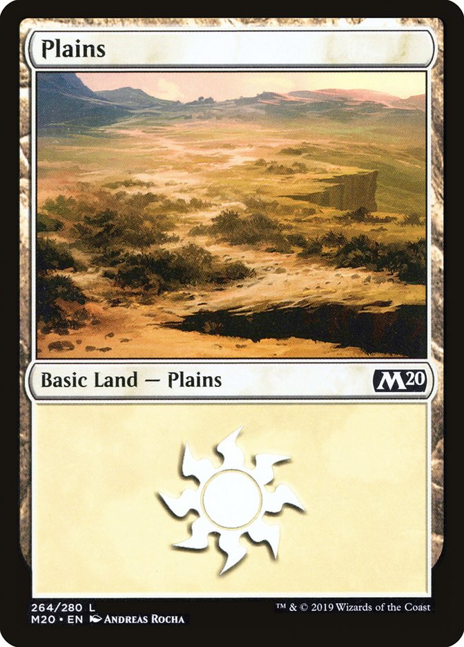 Plains (#264) [Core Set 2020] | Sanctuary Gaming