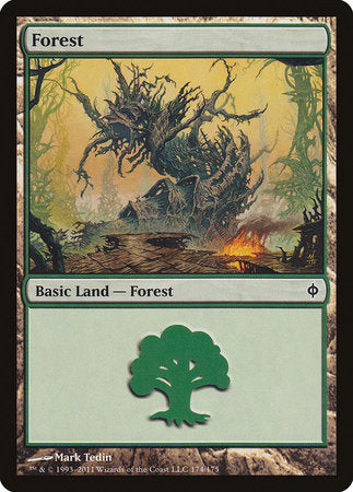 Forest (174) [New Phyrexia] | Sanctuary Gaming