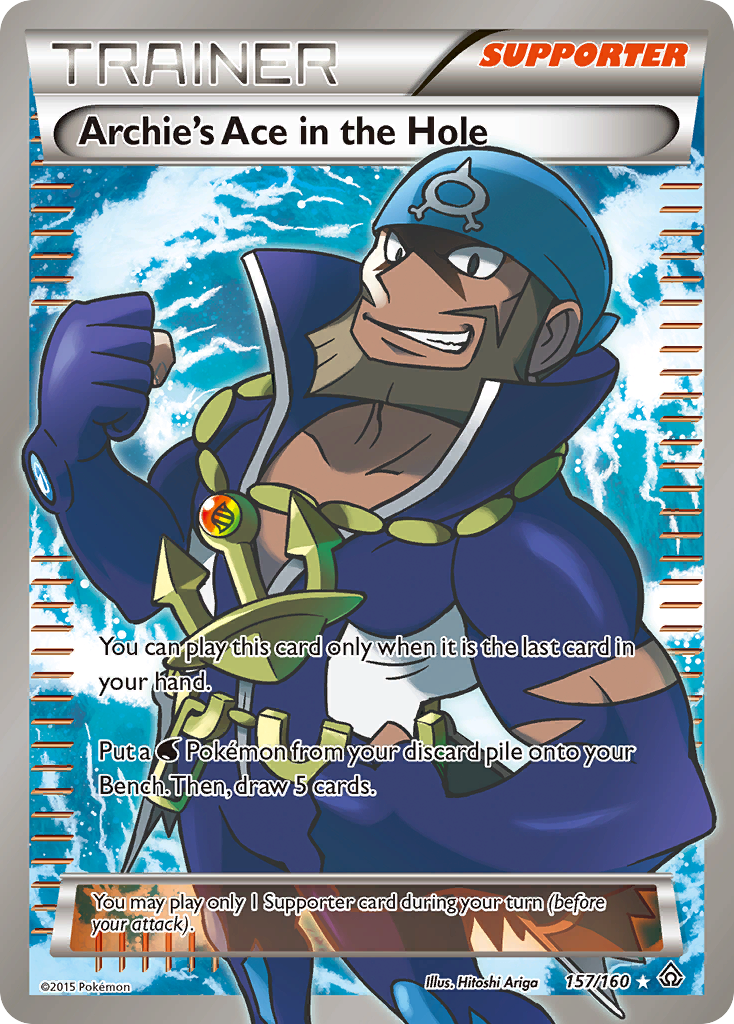 Archie's Ace in the Hole (157/160) [XY: Primal Clash] | Sanctuary Gaming