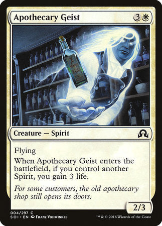 Apothecary Geist [Shadows over Innistrad] | Sanctuary Gaming
