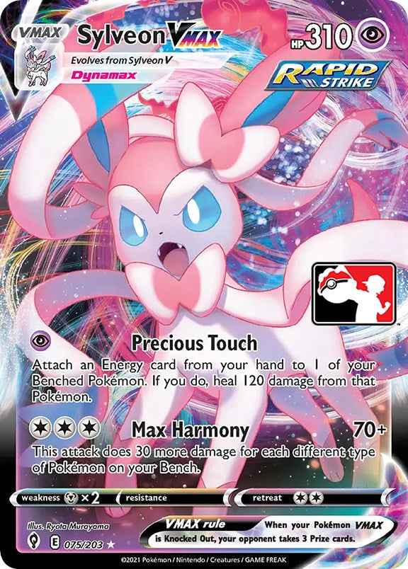 Sylveon VMAX (075/203) [Prize Pack Series One] | Sanctuary Gaming