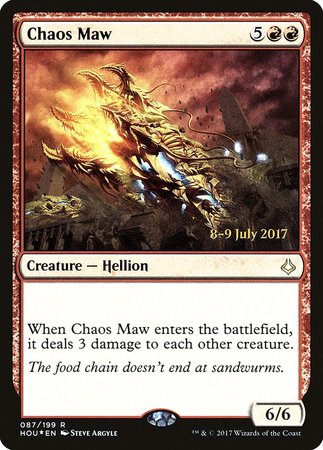 Chaos Maw [Hour of Devastation Promos] | Sanctuary Gaming