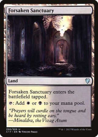 Forsaken Sanctuary [Commander 2017] | Sanctuary Gaming