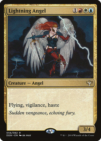 Lightning Angel [Duel Decks: Speed vs. Cunning] | Sanctuary Gaming