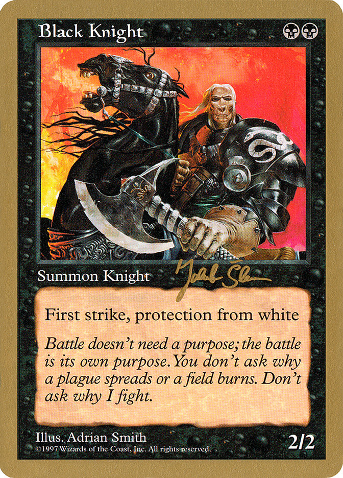 Black Knight (Jakub Slemr) [World Championship Decks 1997] | Sanctuary Gaming