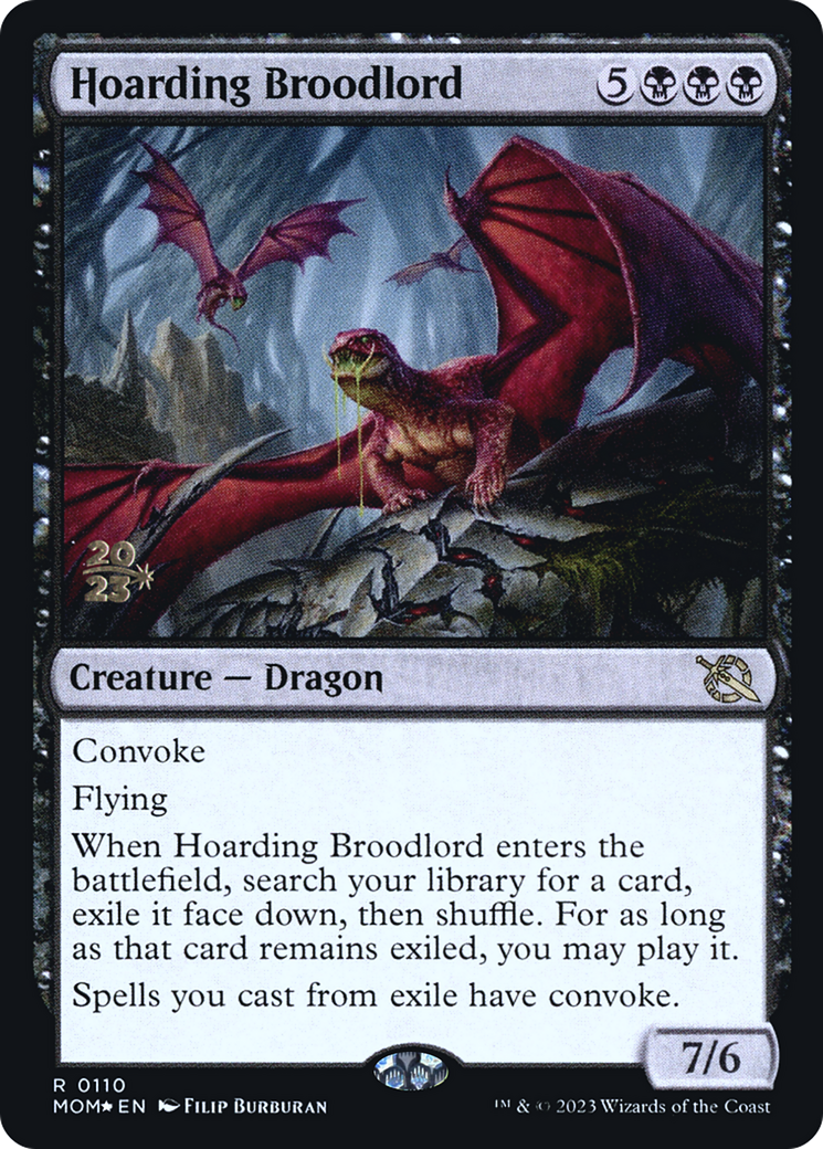 Hoarding Broodlord [March of the Machine Prerelease Promos] | Sanctuary Gaming
