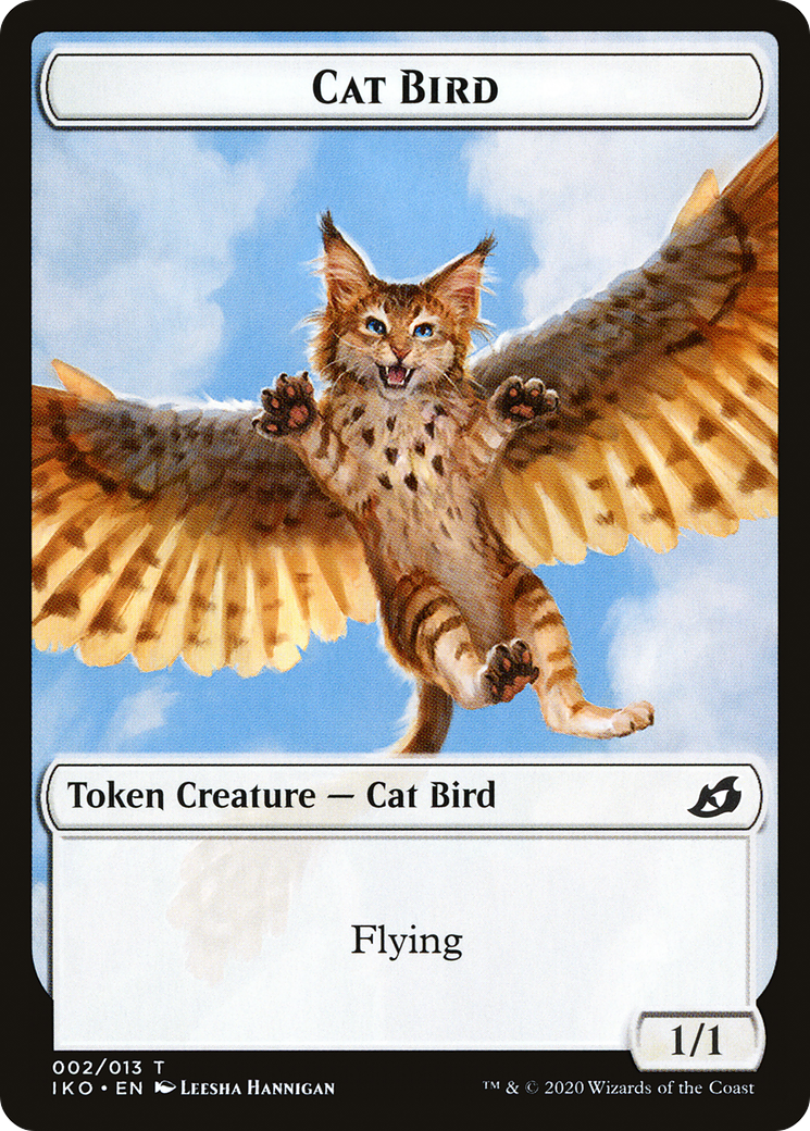 Cat Bird // Faerie Double-Sided Token [Starter Commander Decks] | Sanctuary Gaming