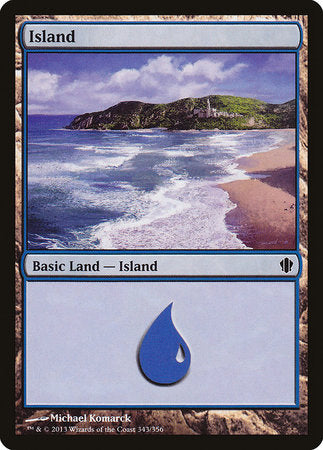 Island (343) [Commander 2013] | Sanctuary Gaming