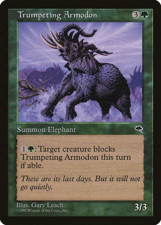 Trumpeting Armodon [Tempest] | Sanctuary Gaming