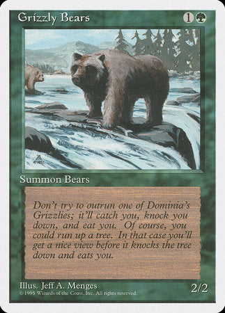 Grizzly Bears [Fourth Edition] | Sanctuary Gaming