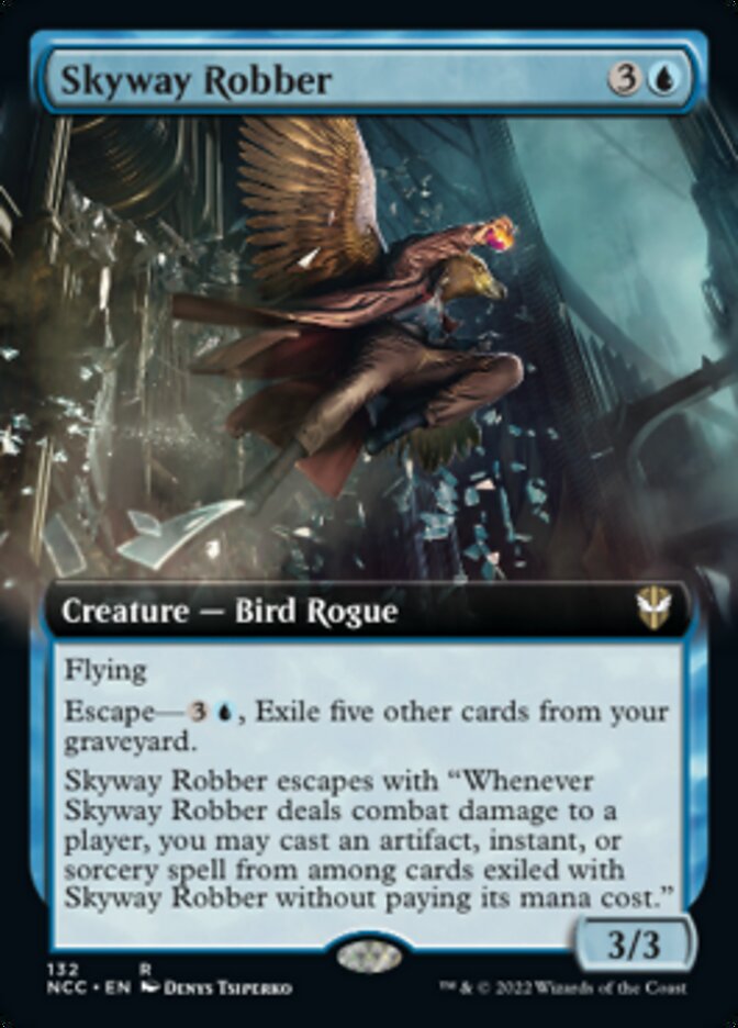 Skyway Robber (Extended Art) [Streets of New Capenna Commander] | Sanctuary Gaming