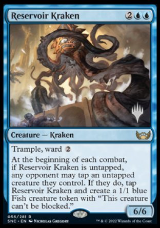 Reservoir Kraken (Promo Pack) [Streets of New Capenna Promos] | Sanctuary Gaming