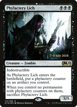 Phylactery Lich [Core Set 2019 Promos] | Sanctuary Gaming