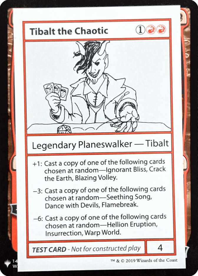 Tibalt the Chaotic [Mystery Booster Playtest Cards] | Sanctuary Gaming