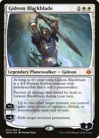 Gideon Blackblade [War of the Spark] | Sanctuary Gaming