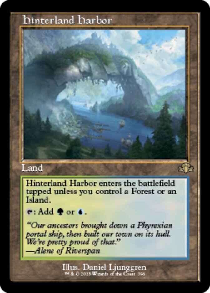 Hinterland Harbor (Retro) [Dominaria Remastered] | Sanctuary Gaming