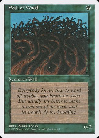 Wall of Wood [Fourth Edition] | Sanctuary Gaming