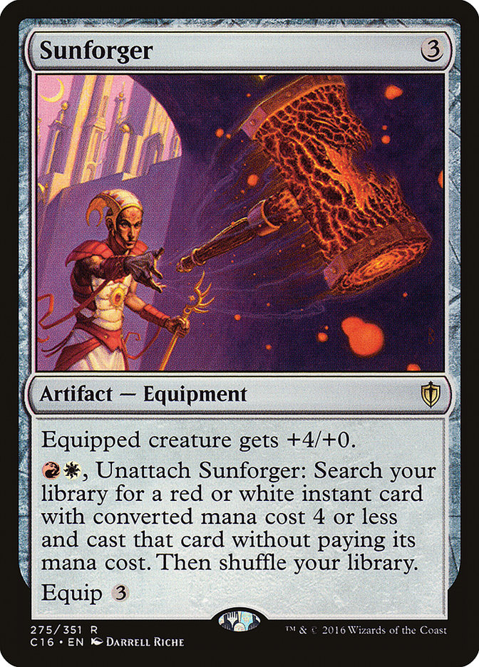 Sunforger [Commander 2016] | Sanctuary Gaming
