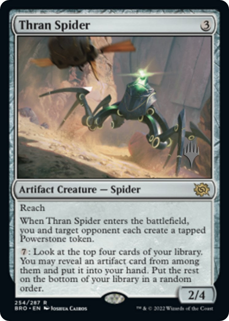 Thran Spider (Promo Pack) [The Brothers' War Promos] | Sanctuary Gaming