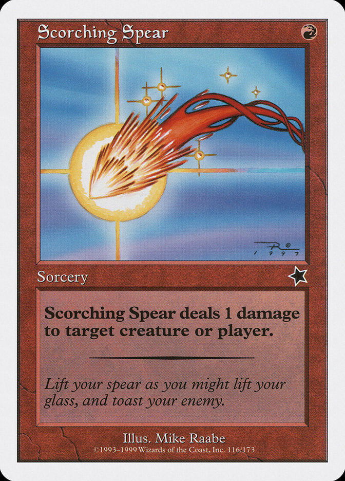 Scorching Spear [Starter 1999] | Sanctuary Gaming