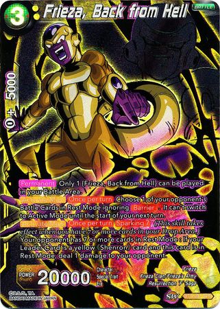 Frieza, Back from Hell (SPR) (BT5-091) [Miraculous Revival] | Sanctuary Gaming