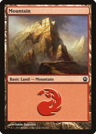 Mountain (244) [Theros] | Sanctuary Gaming