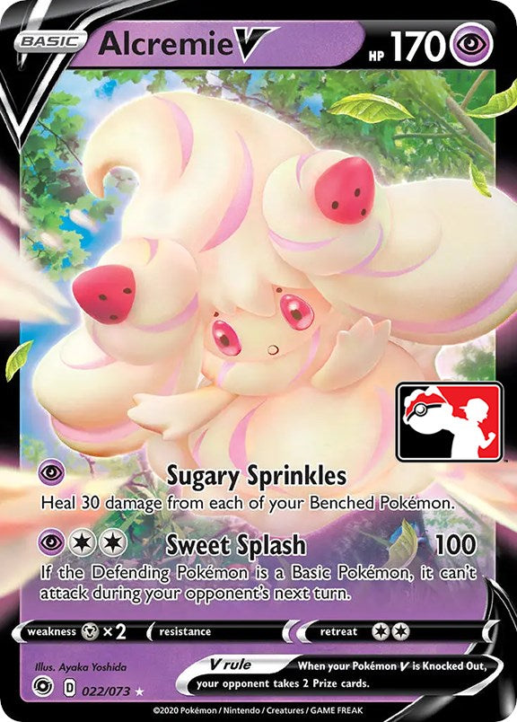 Alcremie V (22/73) [Prize Pack Series One] | Sanctuary Gaming