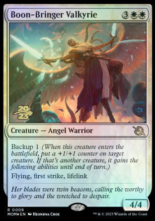 Boon-Bringer Valkyrie [March of the Machine Prerelease Promos] | Sanctuary Gaming