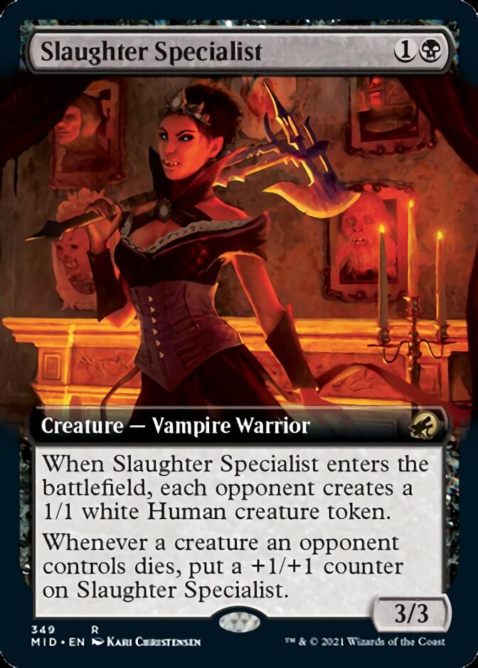 Slaughter Specialist (Extended) [Innistrad: Midnight Hunt] | Sanctuary Gaming