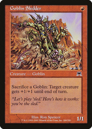 Goblin Sledder [Onslaught] | Sanctuary Gaming