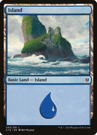 Island (342) [Commander 2016] | Sanctuary Gaming