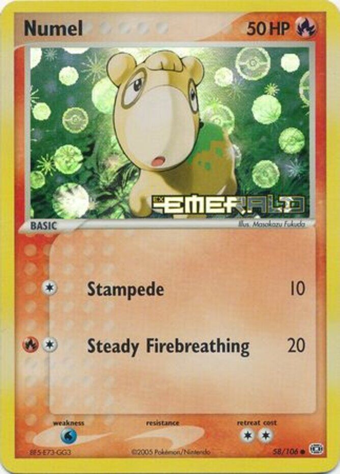 Numel (58/106) (Stamped) [EX: Emerald] | Sanctuary Gaming