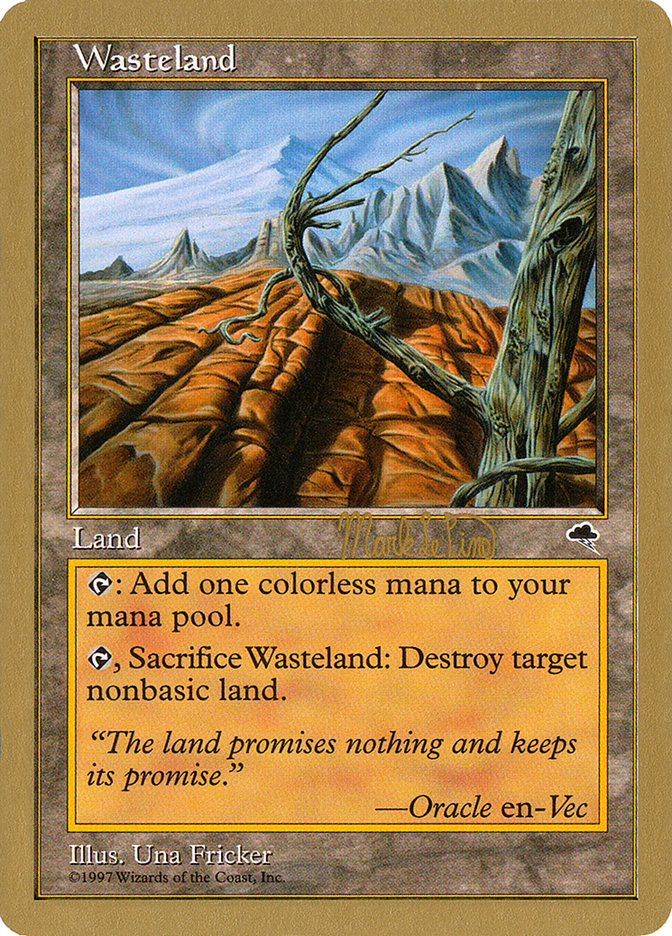 Wasteland (Mark Le Pine) [World Championship Decks 1999] | Sanctuary Gaming