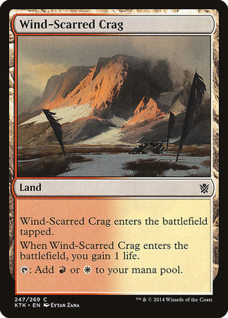 Wind-Scarred Crag [Khans of Tarkir] | Sanctuary Gaming
