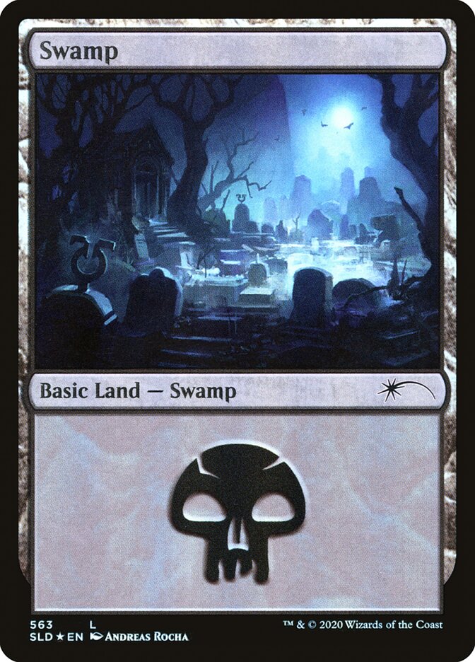 Swamp (Spooky) (563) [Secret Lair Drop Promos] | Sanctuary Gaming