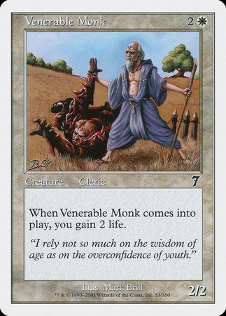 Venerable Monk [Seventh Edition] | Sanctuary Gaming